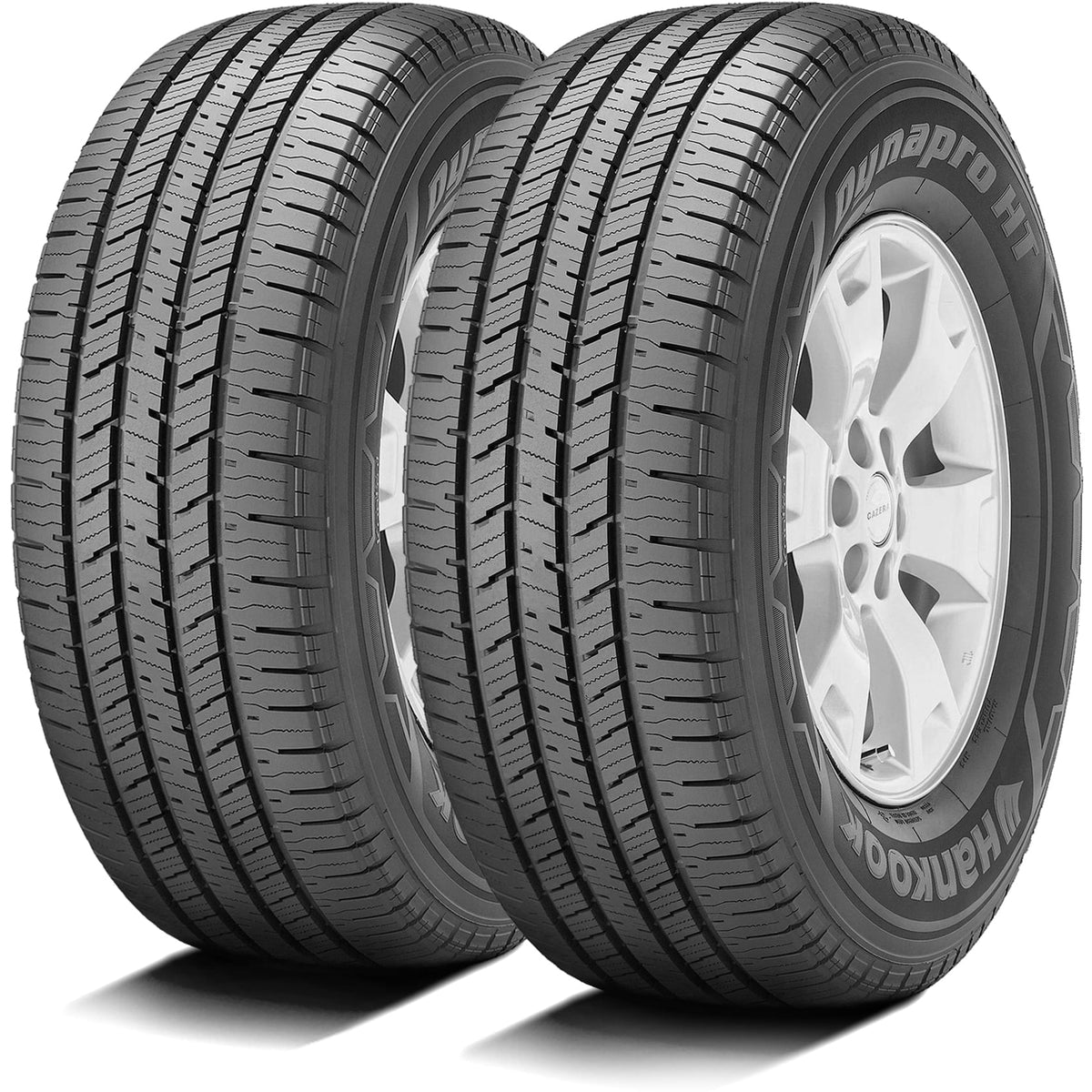 Pair of 2 (TWO) Hankook Dynapro Low light 245/65R17 105T A/S All Season Tires Fits: 2004 Jeep Grand Cherokee Overland, 2019 Jeep Cherokee Trailhawk Elite
