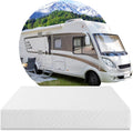 10 RV Mattress Short King Size for RVs, Campers & Trailers, 75*72*10 , Memory Foam Mattress in Recorder Box