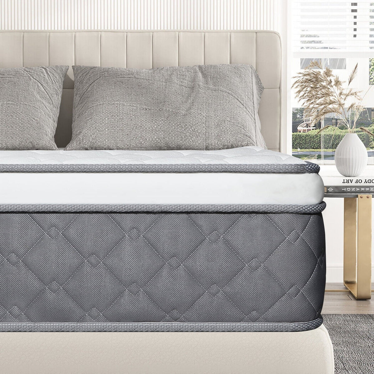 14 inch Full Mattress,Hybrid Mattresses Medium Firm in Lens Box