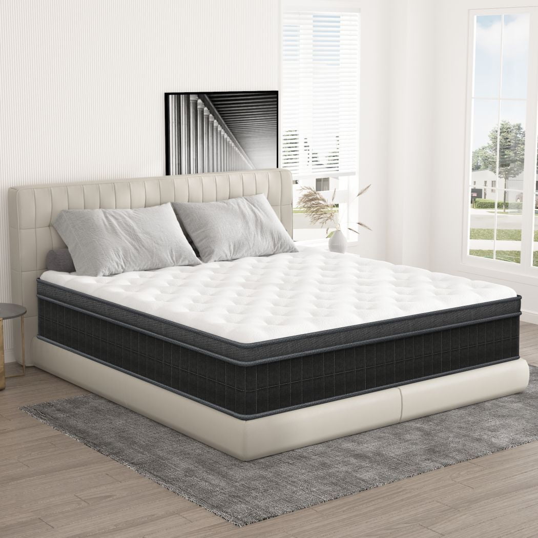 14 inch King Mattress,Hybrid Mattress in Lens Box,Medium Firm