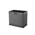 収納ボックス 屋外用 プラスチック製 - 80 x 50 x 60