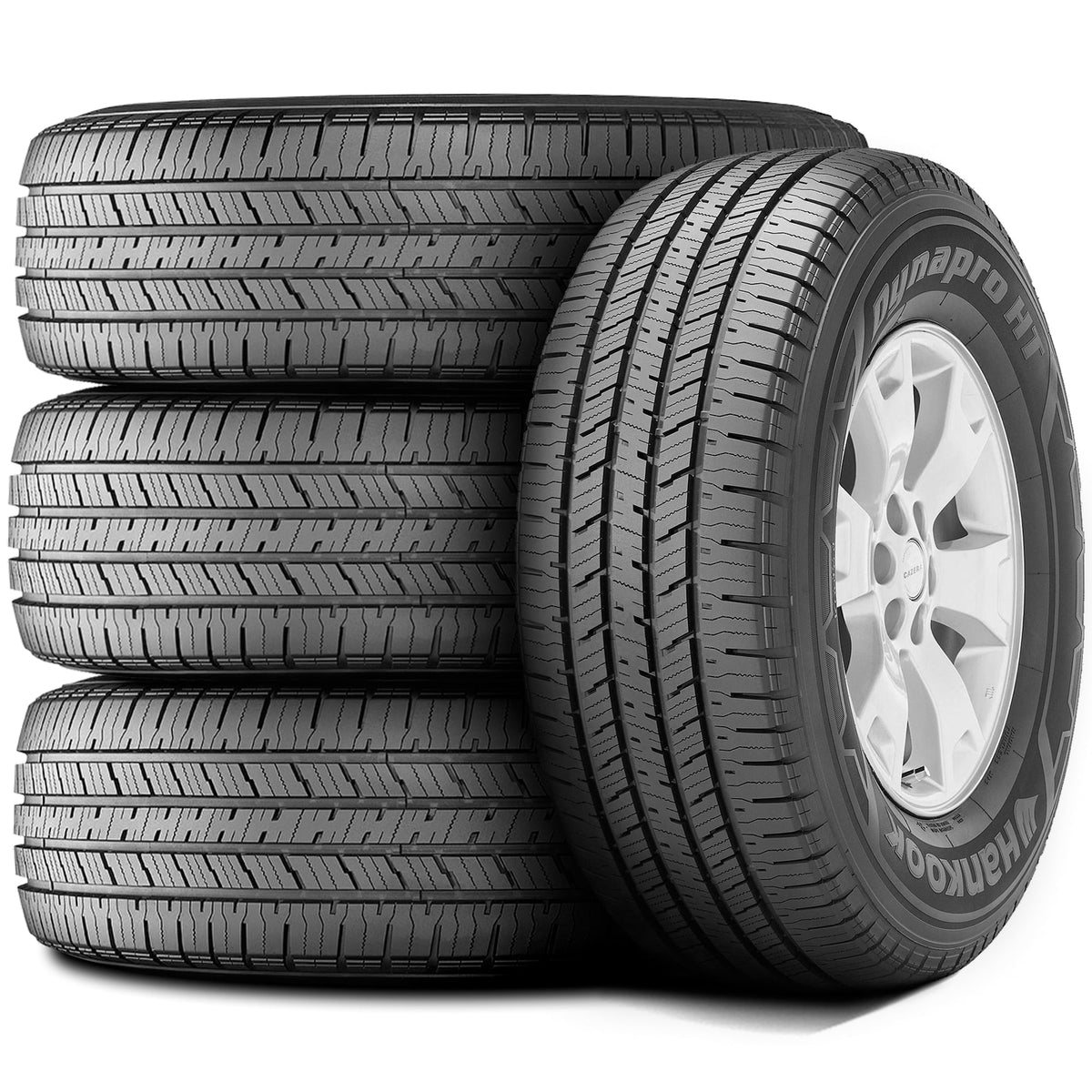 Set of 4 (FOUR) Hankook Dynapro Low light 275/55R20 111H A/S All Season Tires Fits: 2007-08 Toyota Tundra Limited, 2021 Toyota Tundra TRD Sport Premium