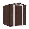 金属製の収納小屋 - 庭やガレージでの使用向け - スチール製 - 120 x 120 x 180