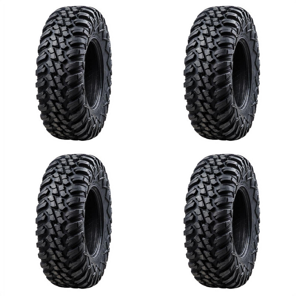 (4 Pack) Tusk Terrabite Radial Tire 28x10-14 Medium/Hard Terrain For TEXTRON STAMPEDE 2018-2019