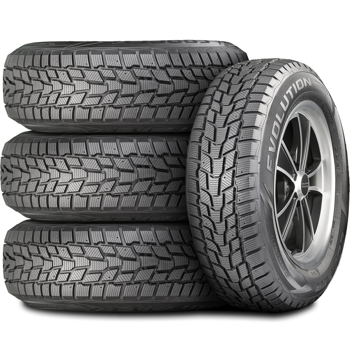 Set of 4 (FOUR) Cooper Evolution Winter 235/70R16 106T Winter Snow Tires