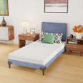 5 Inch Base Foam Mattress Medium Firm Mattresses CertiPUR-US Certified Bed-in-a-Box Pressure Relieving Twin Size,White