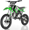 HHH Brand New DB-X18 125cc Dirtbike 4 Speed Youth Dirt Bike 17 inch / 14 inch Spoke Rims for youth ( RED )