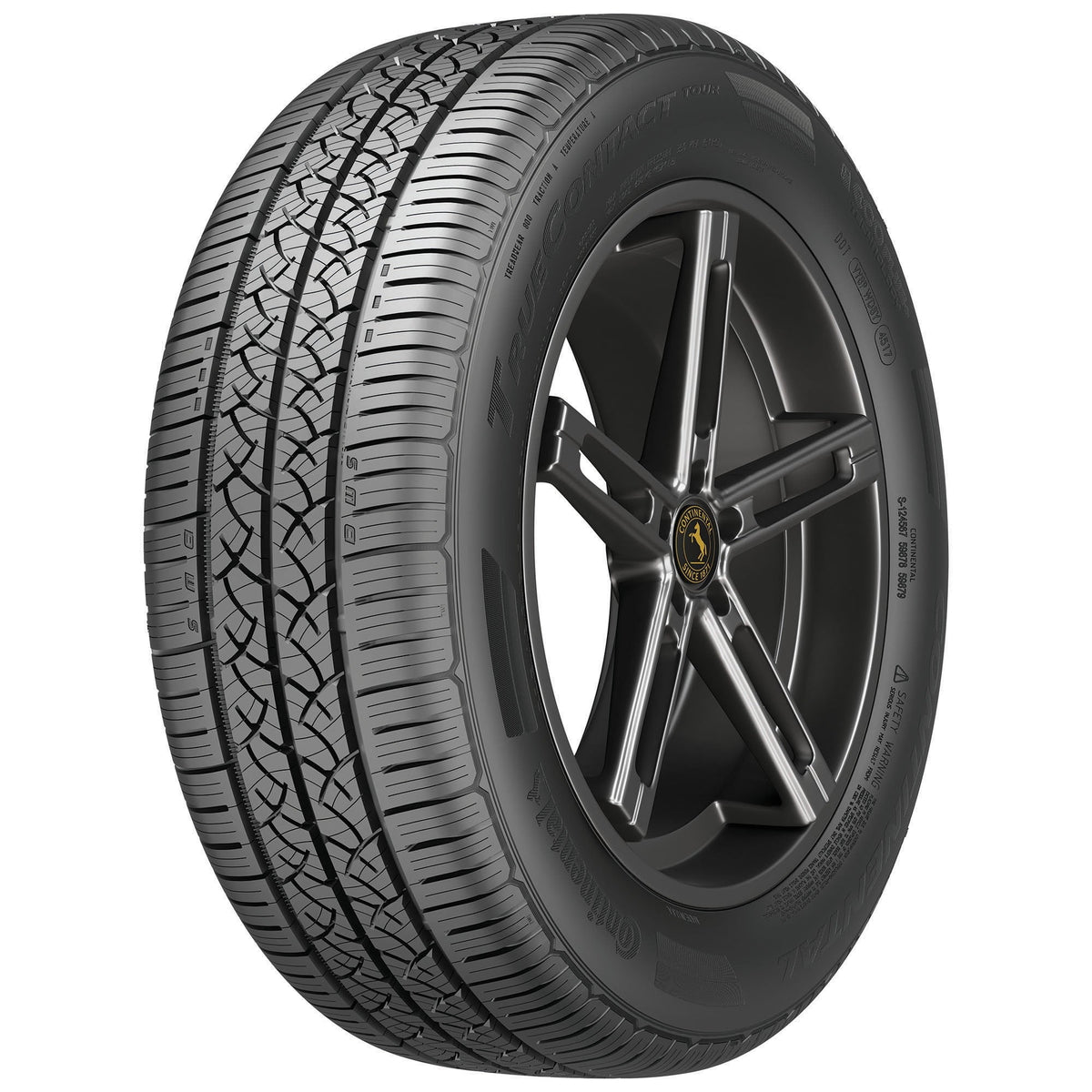 Continental TrueContact Tour 225/60R16 98H BSW All Season Tire Fits: 2010 Subaru Outback 2.5i, 2005 Subaru Outback Screen