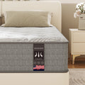 BoTong Adult Innerspring & Gel Memory Foam Hybrid Mattress,12 Queen Size Pocket Spring mattress in Lens box, Medium Foam