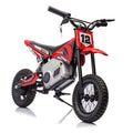 CIPACHO 36V Electric Dirt Bikes for Kids 8+, Electric Motorcycle for Kids, Stepless Variable Speed Drive, Steady Acceleration, Horn, Power Display, Rate Display, Red