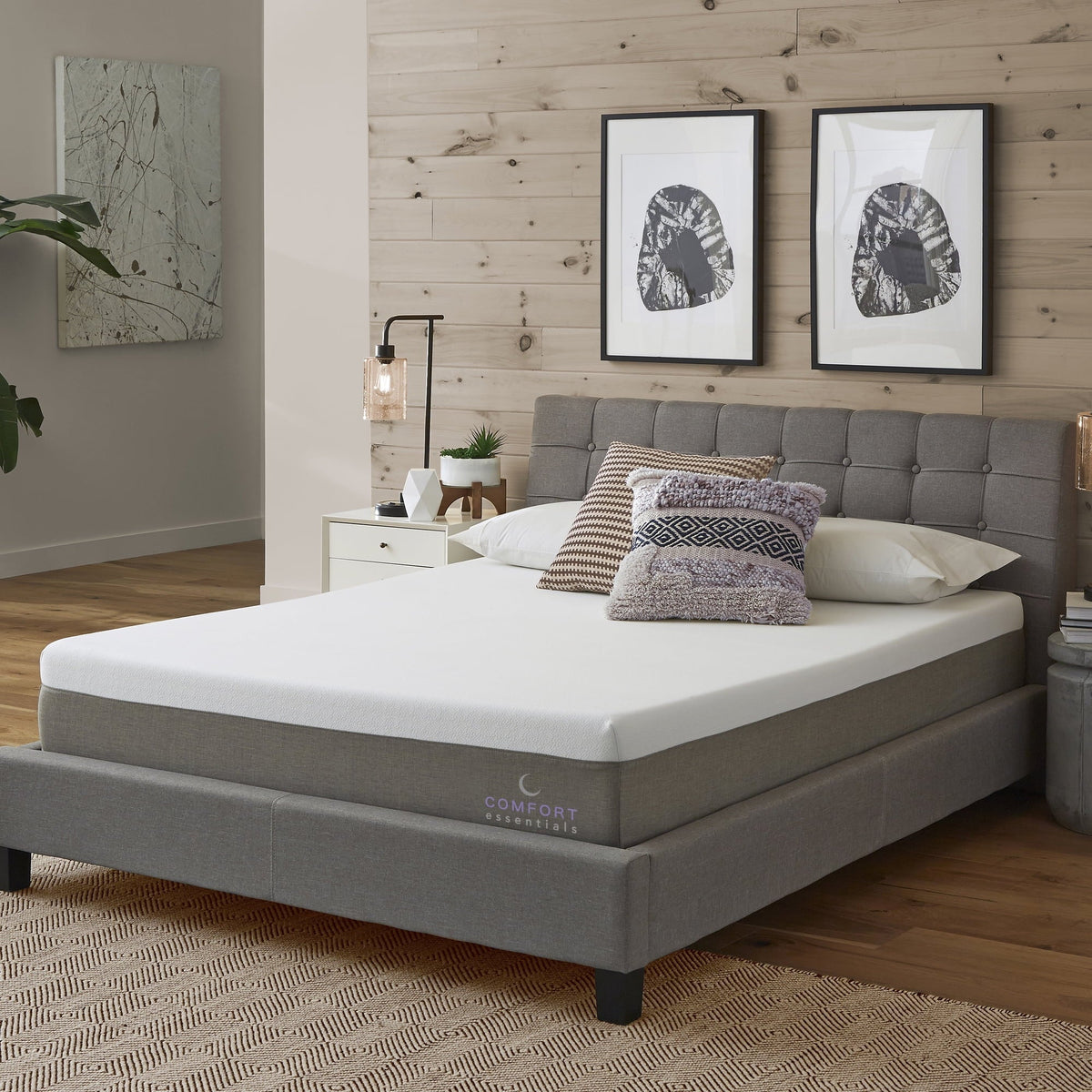 Comfort Essentials EverGel 12 Gel Memory Foam Mattress, Mattress-In-A-Box, Queen