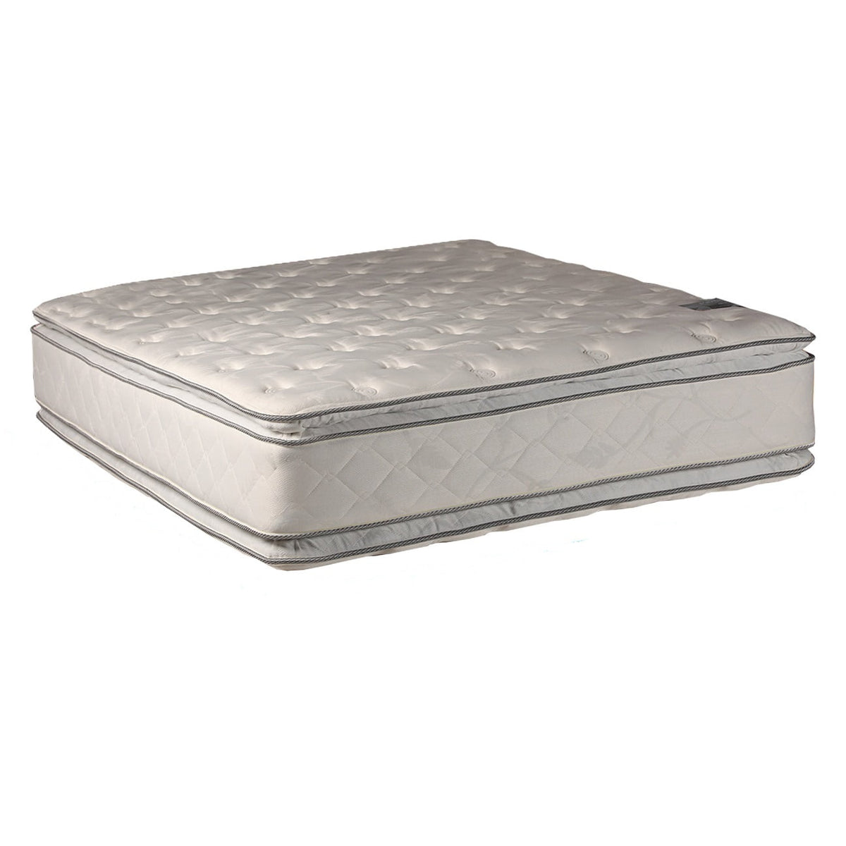 DS USA Natural Sleep Medium Soft Double-Sided Mattress Only with Mattress Cover Protector Included - Orthopedic, Quilted Fabric, Longlasting Comfort (Queen 60 x80 x12 )