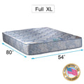 Dream Sleep Chiro Premier Gentle Firm Orthopedic Full XL Mattress Only (Blue) - Good for your back, Quilted Fabric, Long Lasting and 2 Sided by Dream Solutions USA
