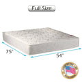 Dream Sleep Legacy Two-Sided Full Size Mattress Only with Mattress Protector Included - Orthopedic, Innerspring Coils, Long Lasting Comfort by Dream Solutions USA