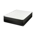 Evie 9.25 Twin Mattress White and Black