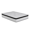 Flash Furniture Capri Comfortable Sleep 12 Extra Firm Hybrid Pocket Spring Bed Mattress, Queen