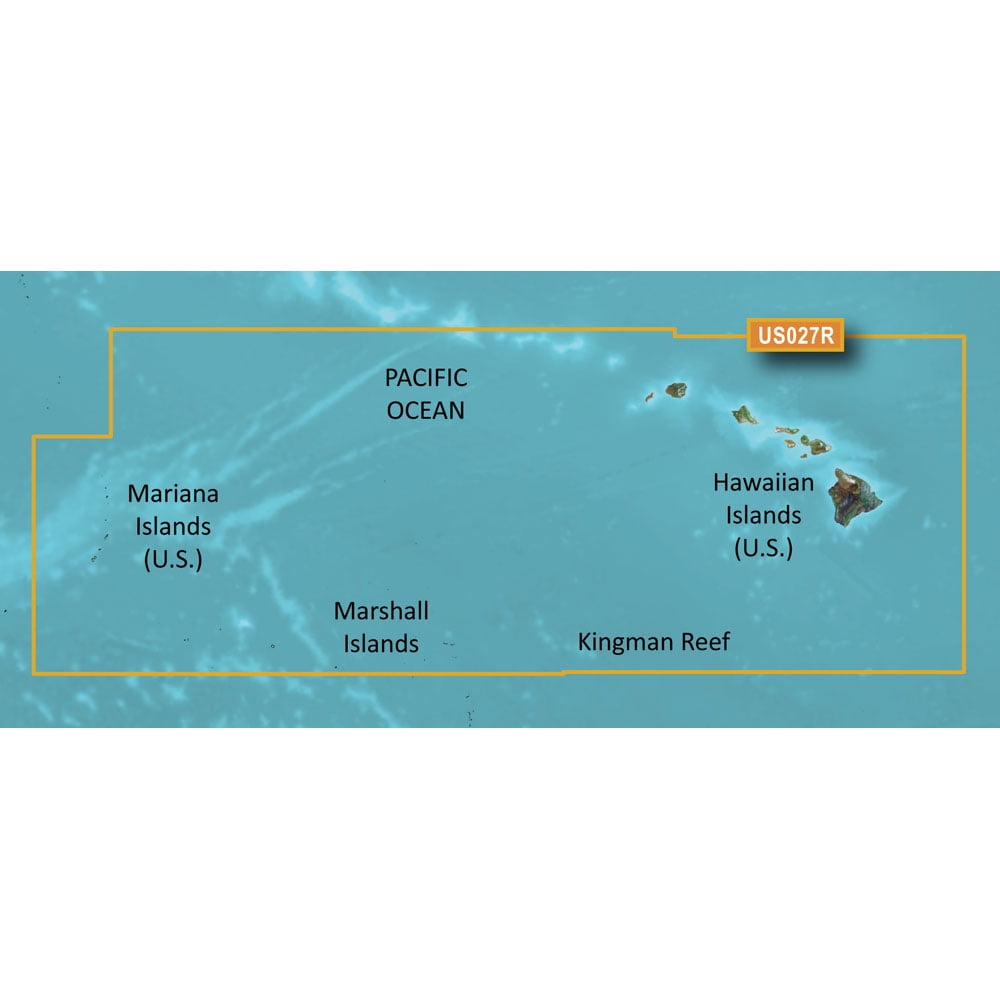 Garmin BlueChart? g3 HD - HXUS027R - Hawaiian Islands - Mariana Islands - microSD?/SD? | Bundle of 2