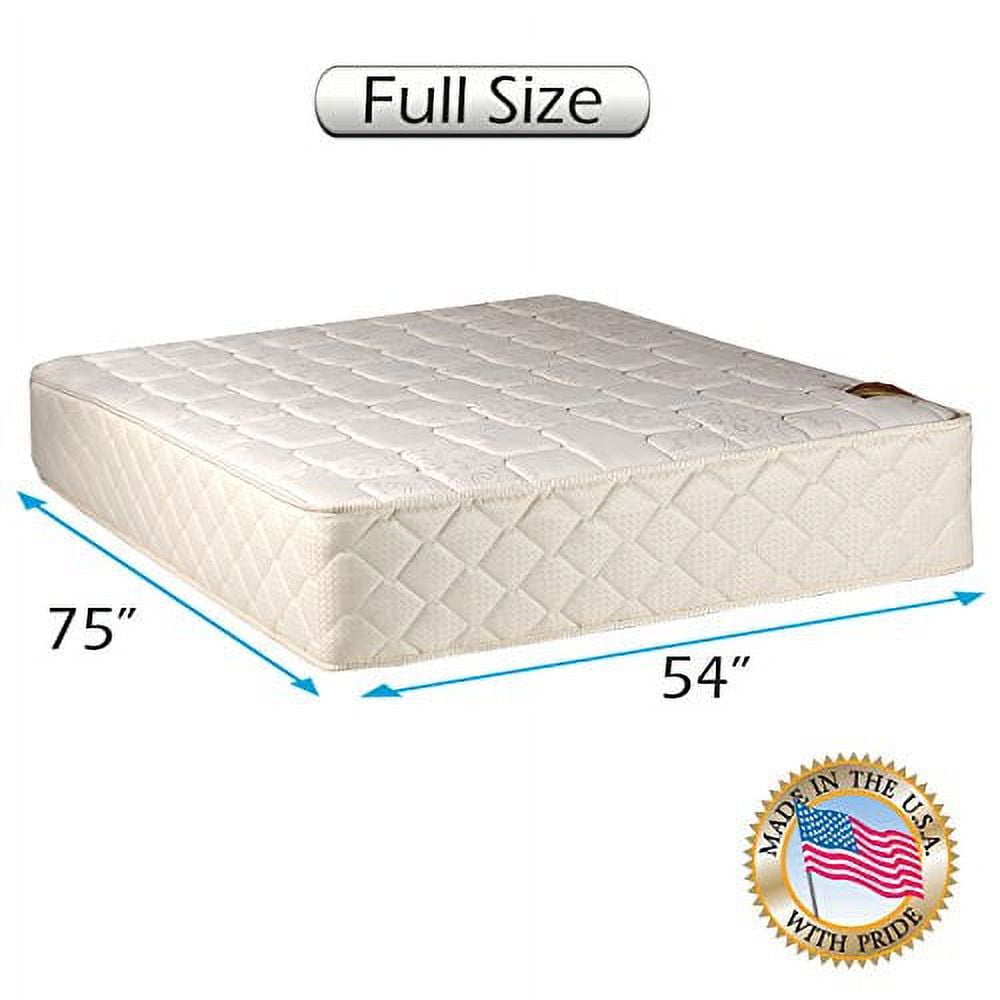 Grandeur Deluxe Medium Firm Full Size (54 x75 x12 ) Mattress Only - Fully Assembled, Good for your back, Superior Standard - Luxury Height, Long Lasting and 2 Sided by Dream Solutions USA