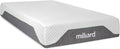 Milliard 10 inch Firm Memory Foam Mattress Bed-in-a-Box/Pressure Relieving, Classic (Queen)
