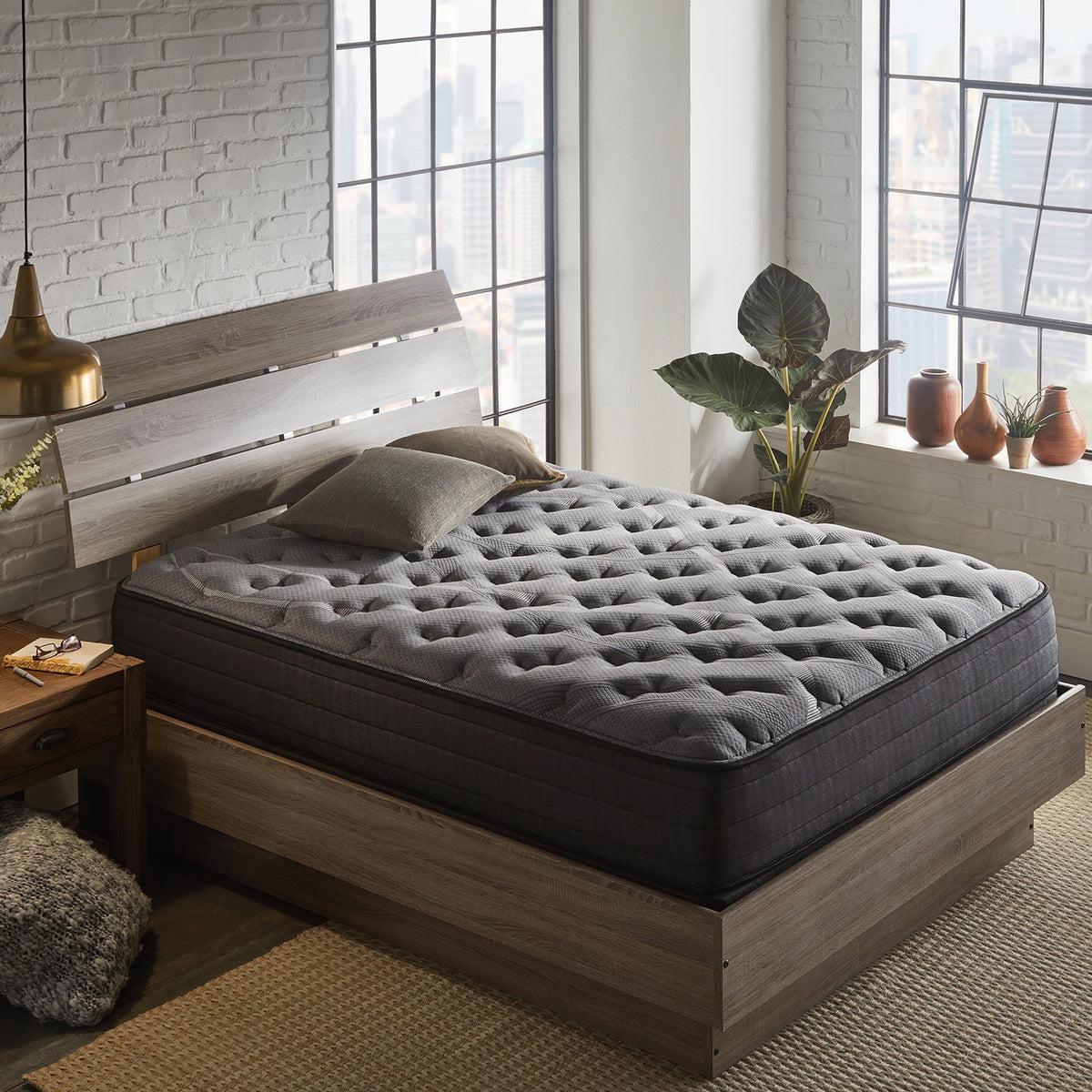 NightsBridge 12 inch Plush Hybrid Mattress, Twin