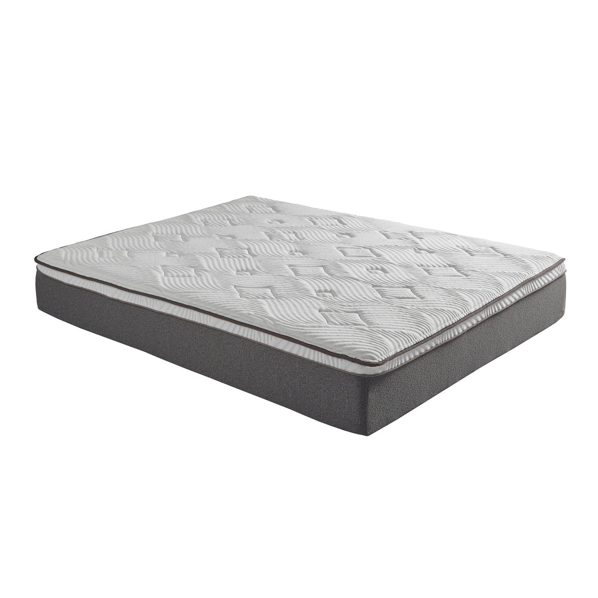 OakvillePark Popham 12-Inch Gel-Infused Memory Foam Mattress, Cal King