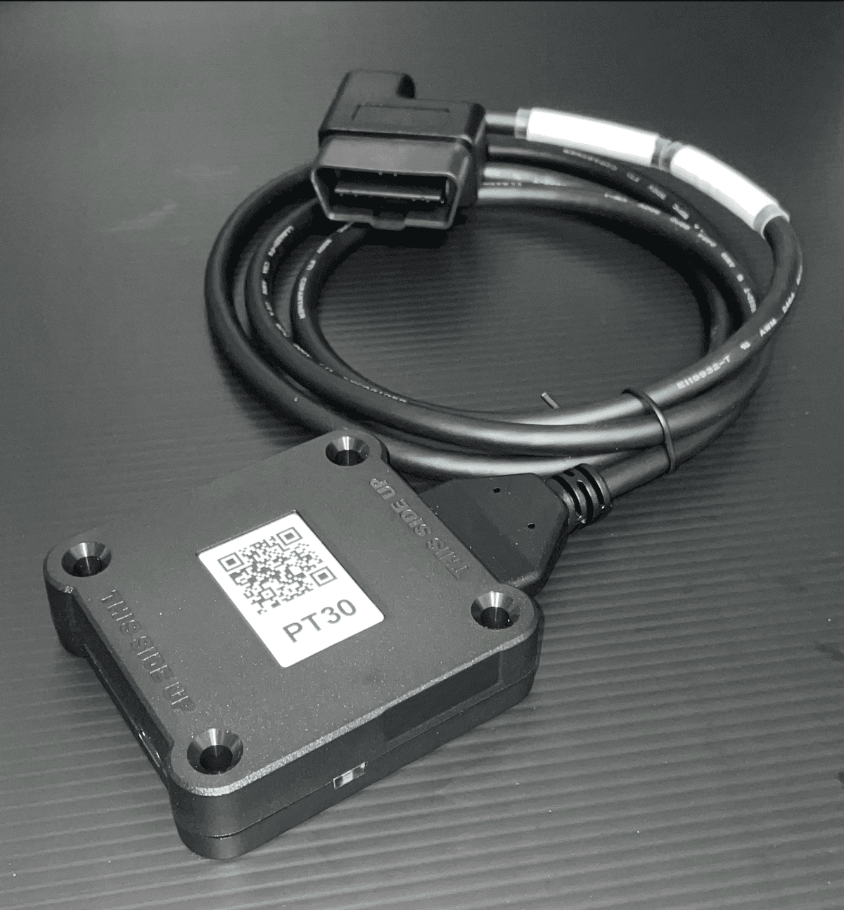 PT30 LOG BOOK, ELD HOS, Electronic Driver Log+OPTION Screen Track TRAILER+CARGO w/ Light Duty ODBII Cable