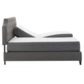 Pemberly Row 8 Firm Split King Mattress and Z Bed Base in White