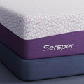 Sersper 12 inch Memory Foam Mattress,Medium Firmness,Suitable for Adjustable Bed Queen