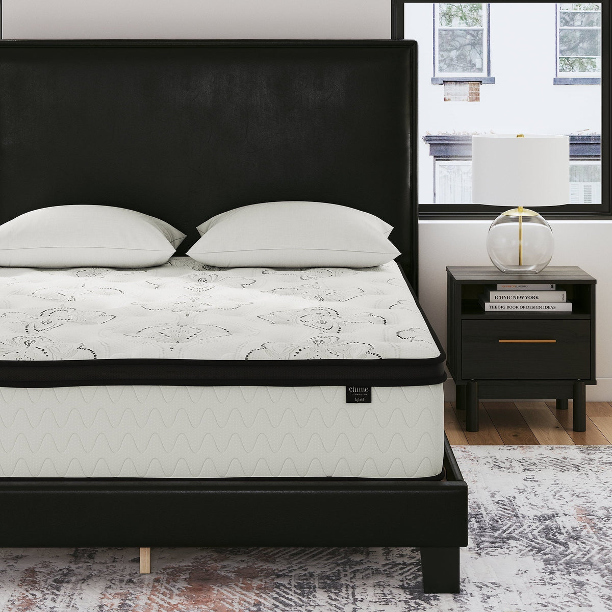 Signature Design by Ashley 10 Inch Chime Hybrid Innerspring Twin Mattress with Cooling Gel Memory Foam