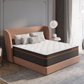 Sweetnight 14 Hybrid Mattress Gel Memory Foam Pocket Spring Mattress, Queen Mattress, Adult
