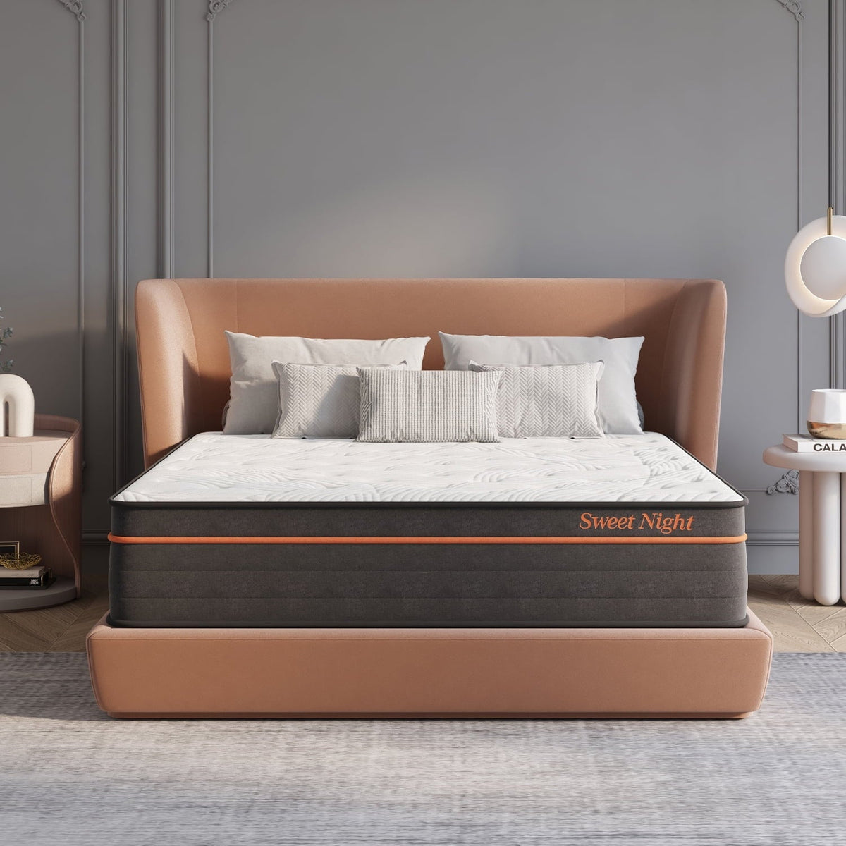 Sweetnight Twilighty 14 Medium Firm Adult Memory Foam Hybrid Mattress, Queen Size