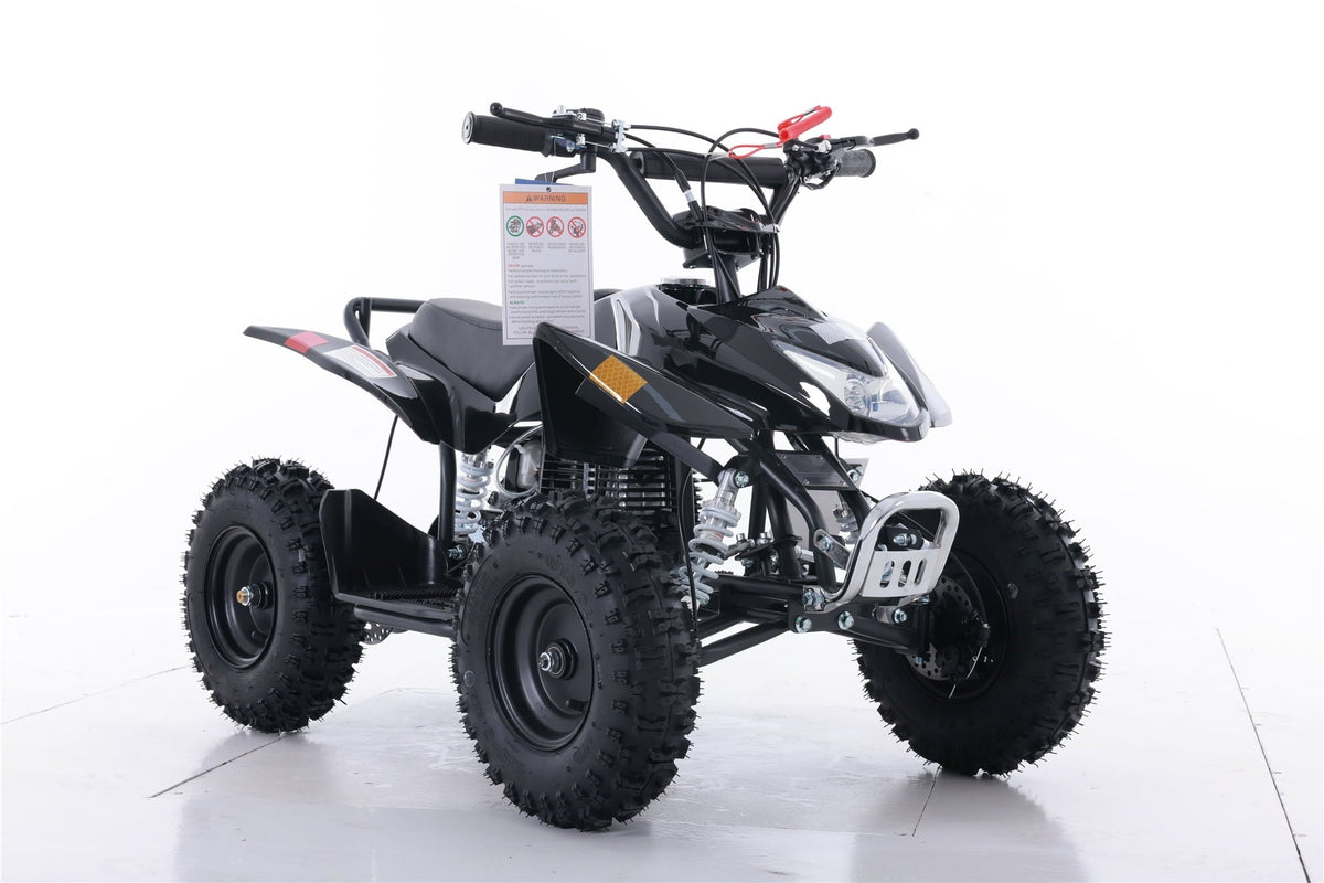 Tao Motor Brand New Mini boulder 40cc Gas Mini ATV for Kids with Pull Start 4 Stroke Disc Brake 6¡° Tires , Black