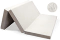 Tri-Folding Memory Foam Foldable Memory Foam Mattress with Washable Cover, Full Size (75 x54 x6 )