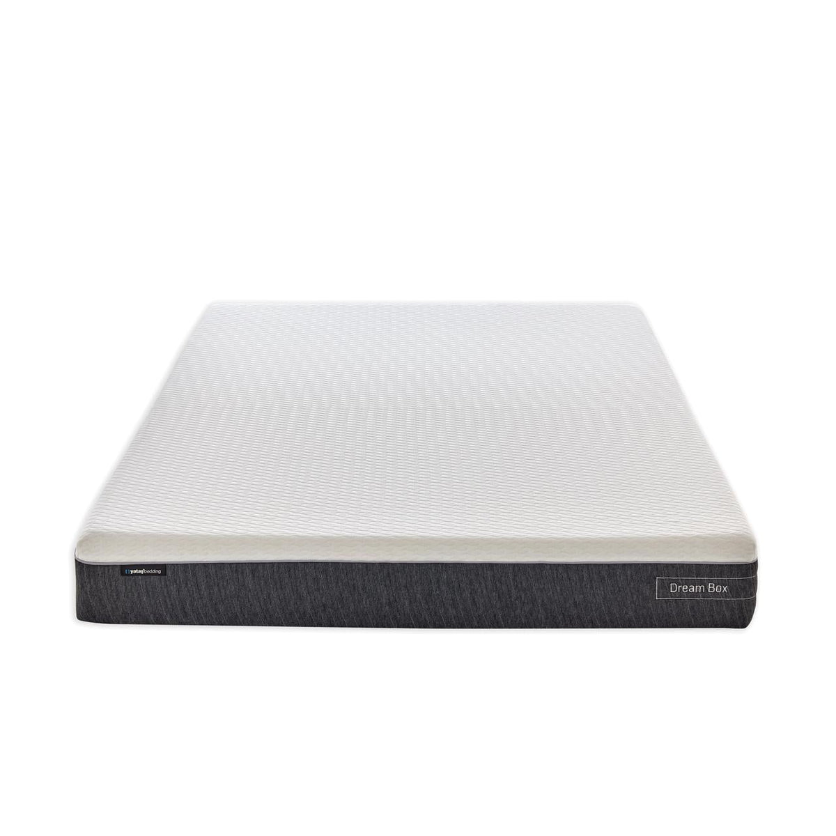 Yatas Bedding Dream Box 54 x 75 Lite Full Fabric Spring Mattress in White