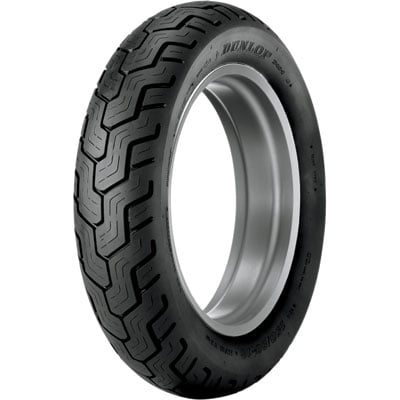 Dunlop D404 Back Motorcycle Tire 150/80B-16 (71H) Black Wall For Yamaha, Harley-Davidson, Kawasaki