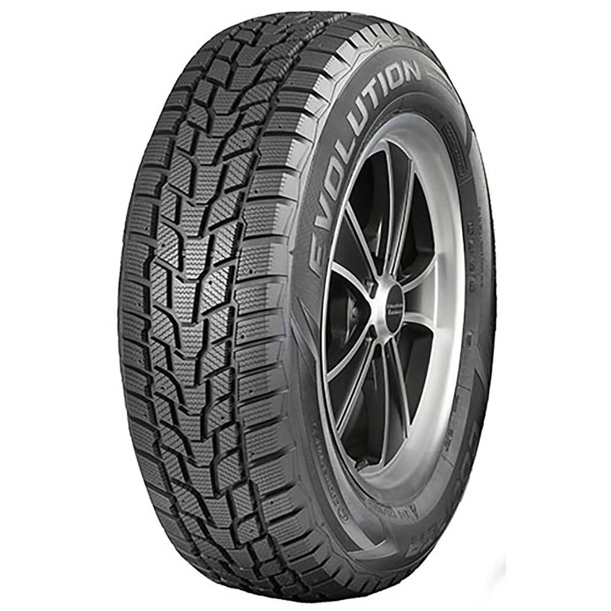 Set of 2 Cooper Evolution Winter 215/70R16 100T Tires Fits: 2012-16 Honda CR-V LX, 2006-12 Toyota RAV4 Base