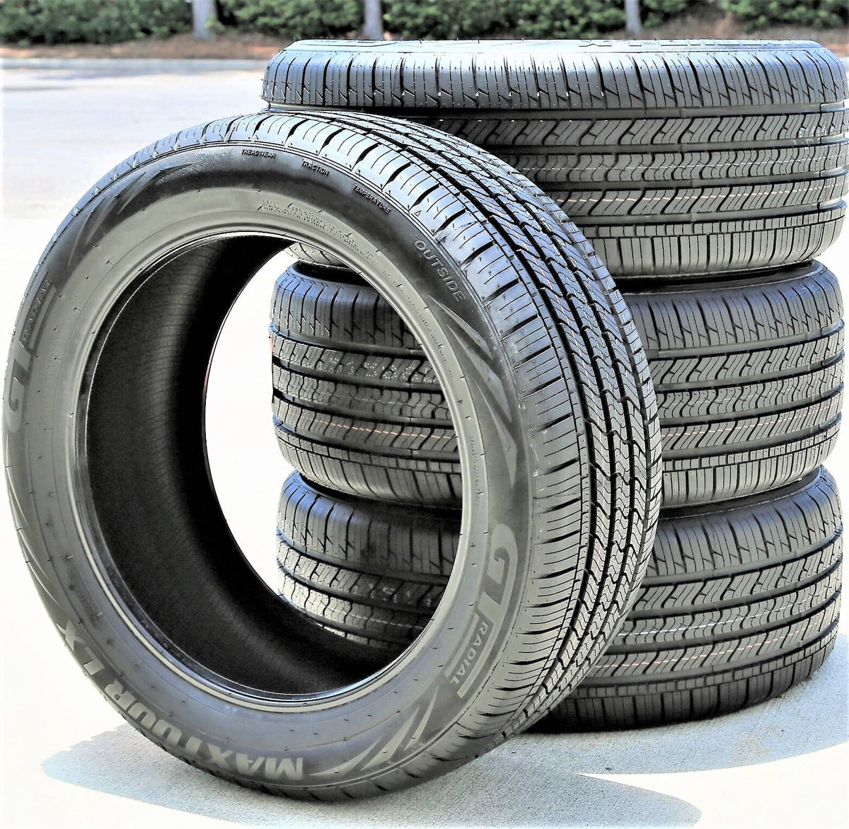 Set of 4 (FOUR) GT Radial Maxtour LX 215/65R16 98H A/S All Season Tires Fits: 2009-13 Subaru Forester X, 2017-22 Jeep Renegade North