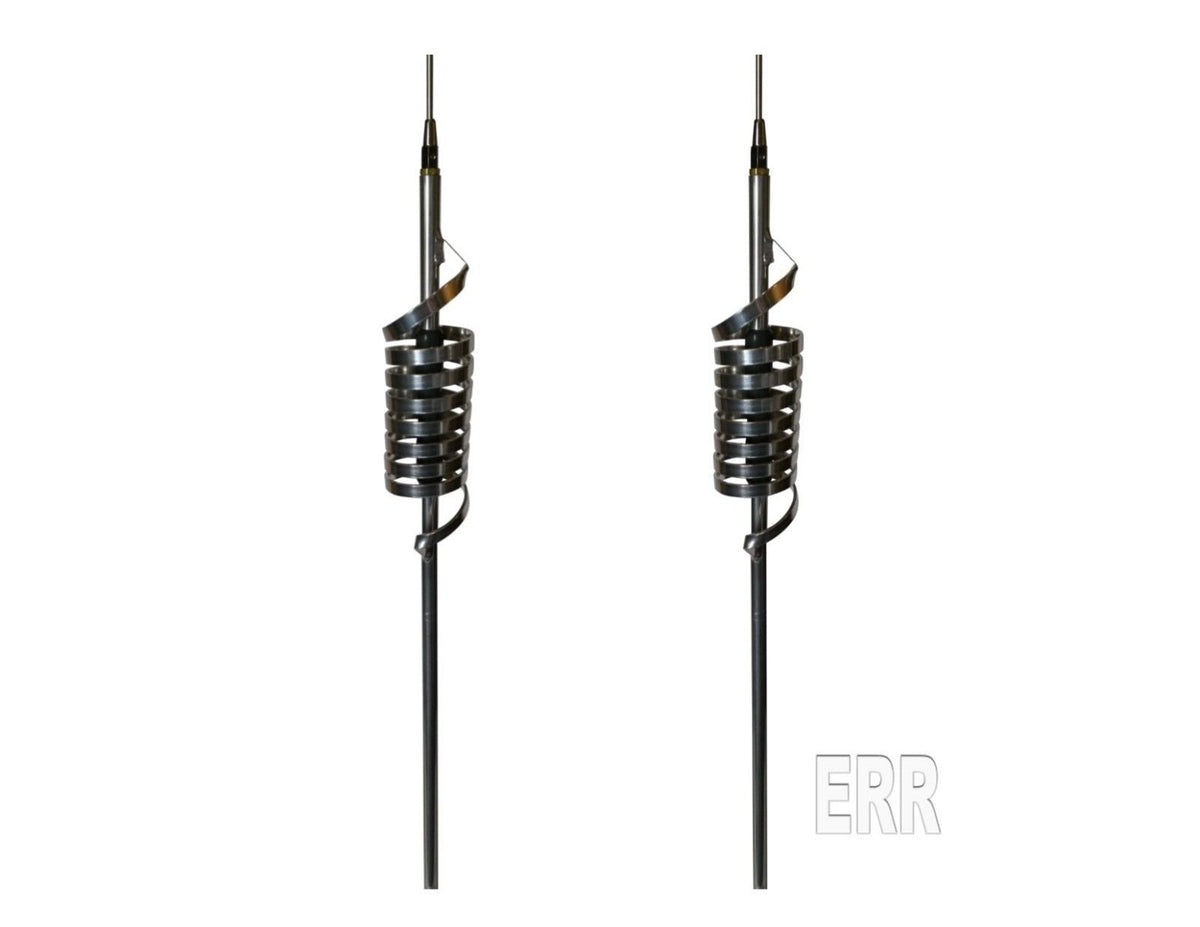 DUAL Monkey Made CB Radio Antennas, LONG Shaft,49 Stinger MM9 30k Watts 2 ITEMS