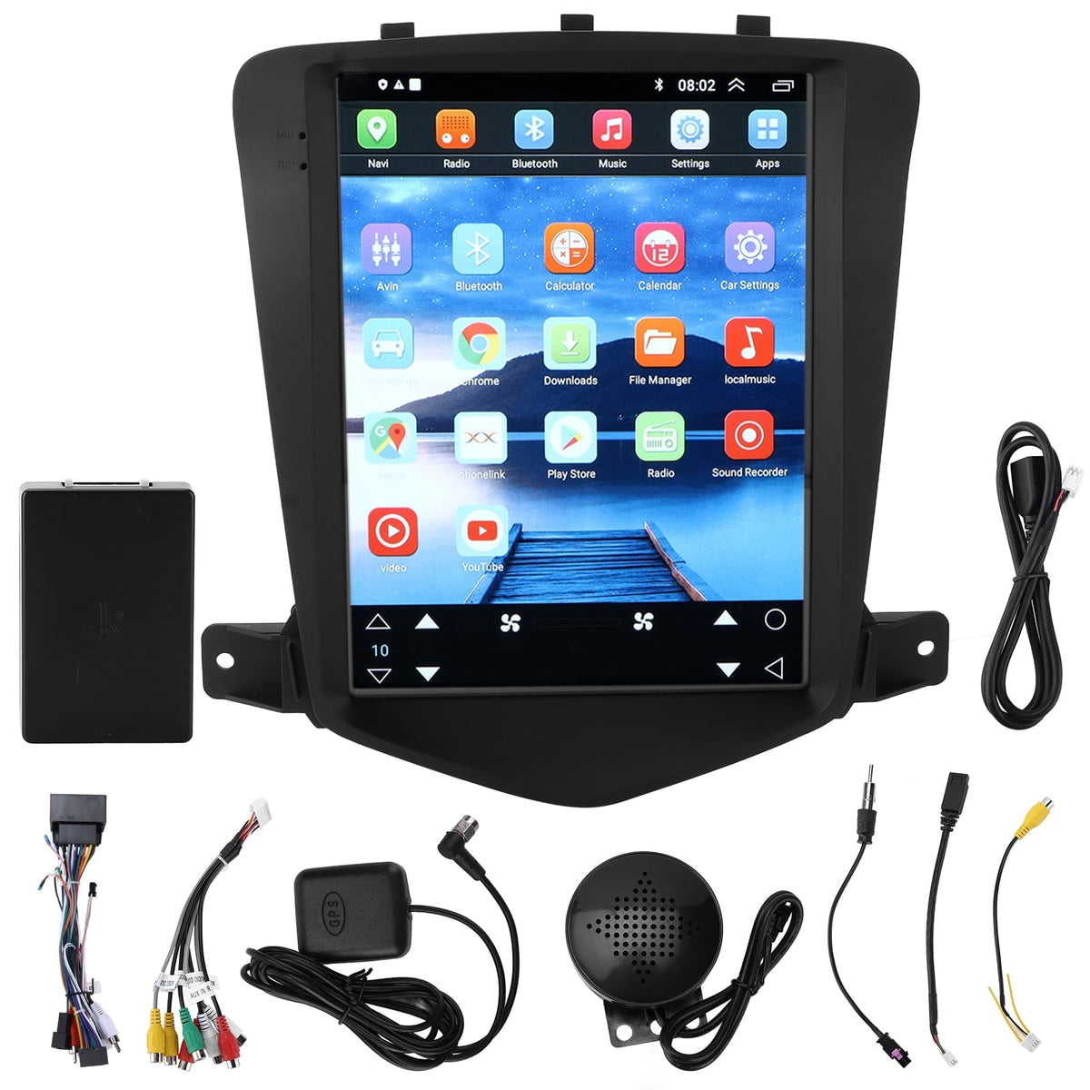 10.4 Inch Automobile GPS Navigation for Android 10.0 Replacement for Chevrolet Chevy Cruze 20092015(2+32G )