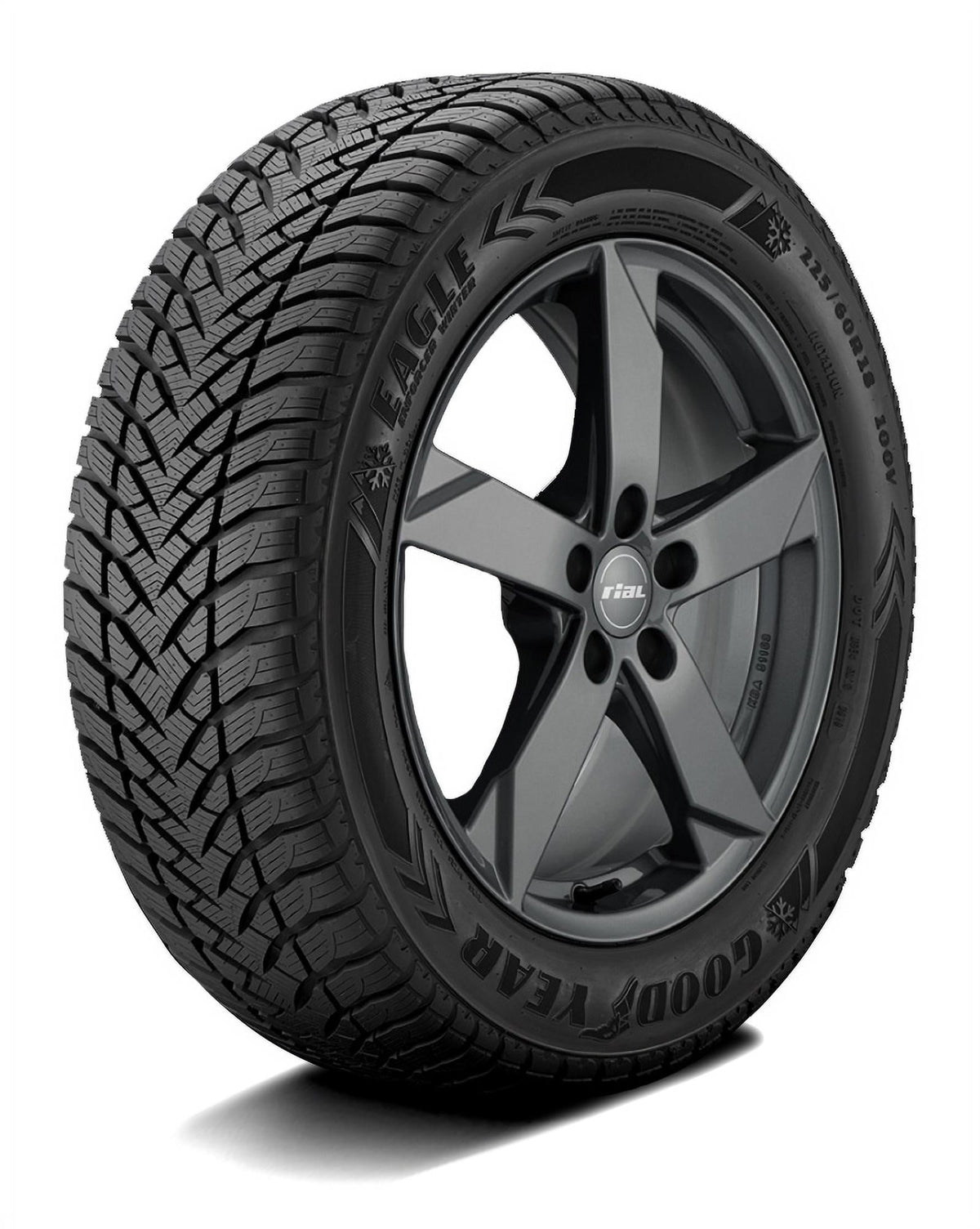 Goodyear Eagle Enforcer Winter Winter 245/55R18 103V Passenger Tire Fits: 2010-15 Chevrolet Camaro LT, 2013-20 Ford Police Interceptor Utility Base