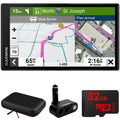 Garmin 010-02739-00 Dezl OTR710 7 GPS Truck Navigator Bundle with Hard EVA 8 Case with Zipper, 32GB MicroSD Memory Card and Deco Gear Dual DC12V/24V Electronic Multifunction Automobile Socket