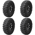 (4 Pack) Tusk Megabite Radial Tire 28x10-14 For POLARIS Sportsman 570 Premium 2022