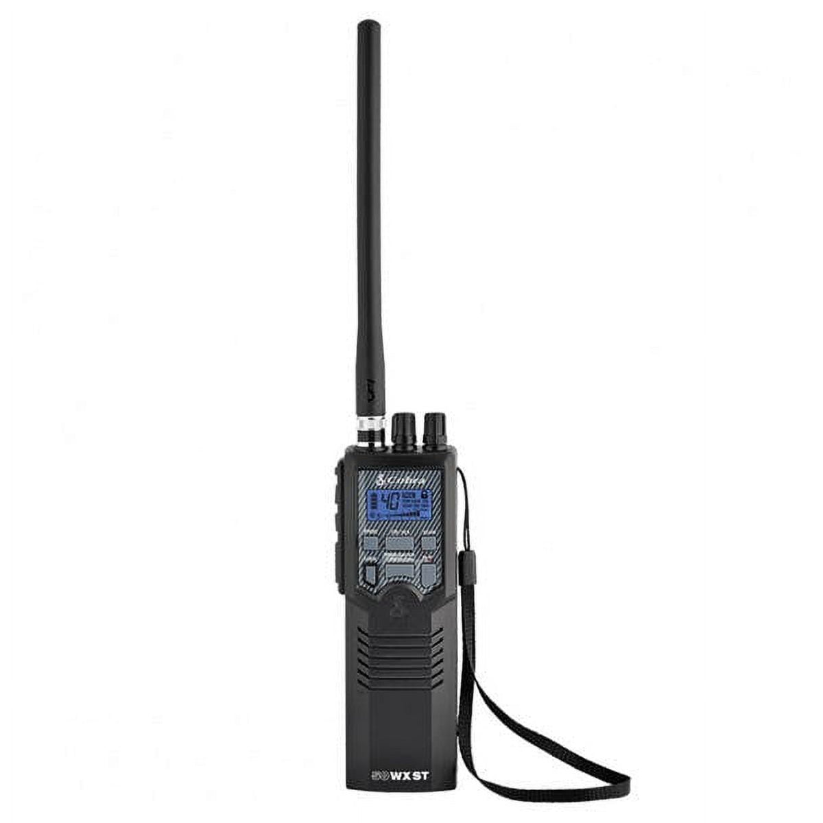 Cobra 50 WX ST 40 Channel Hand Held CB Radio With Backlit Display